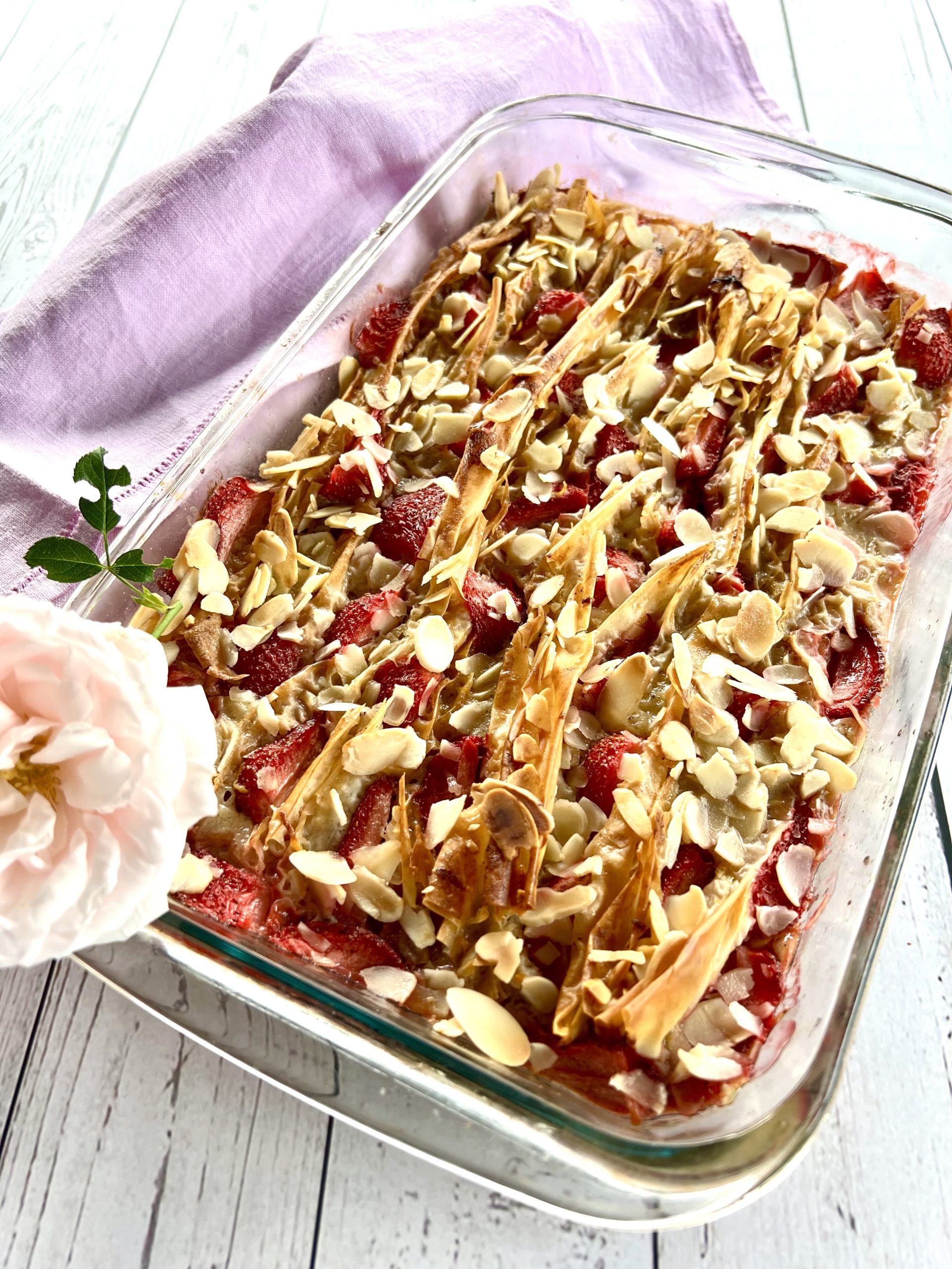 Crinkle cake fraise-citron