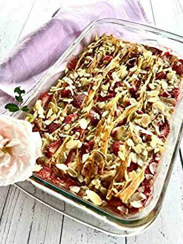 Crinkle cake fraise-citron