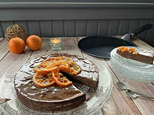 Gâteau de crêpes chocolat-orange