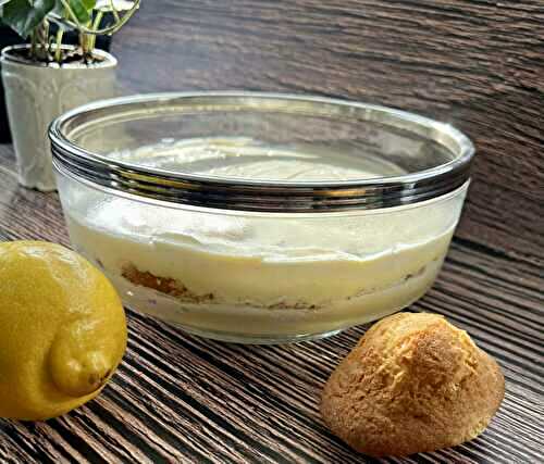 Tiramisu au citron