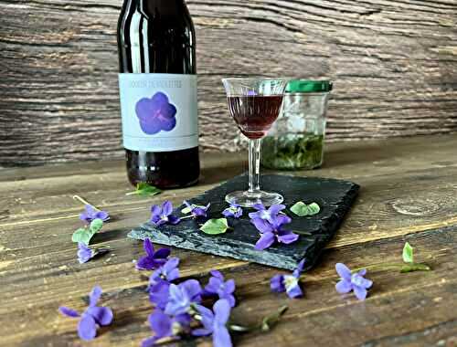 Liqueur de violettes