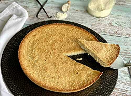 Gâteau express très coco sans gluten et sans lactose