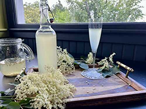 Champagne des fées (limonade de sureau)
