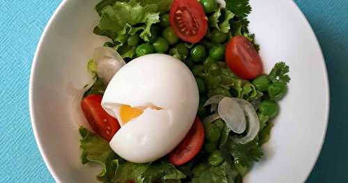 Salade de petits pois au citron et aux herbes