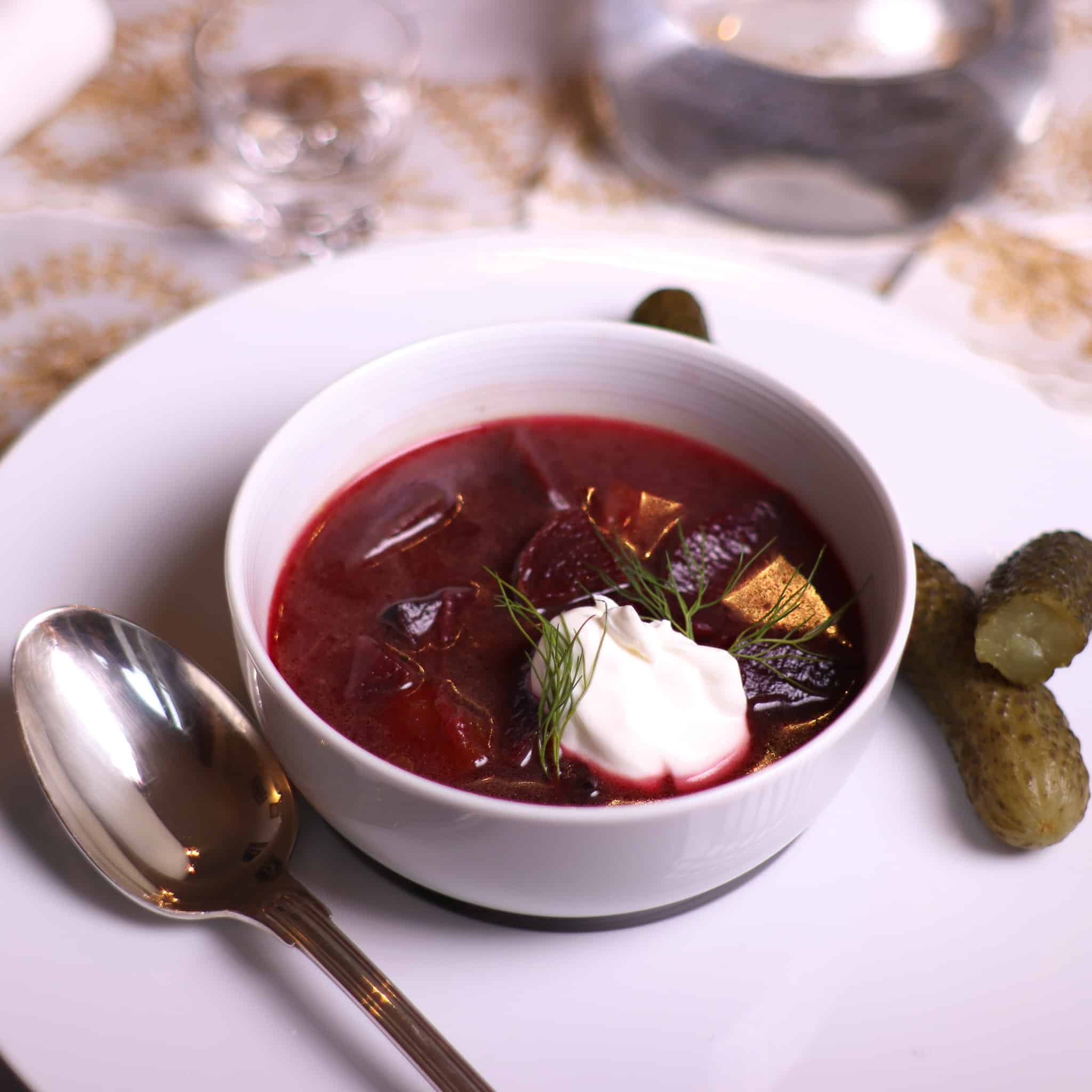 Bortsch rapide et végétarien