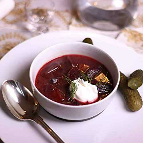 Bortsch rapide et végétarien