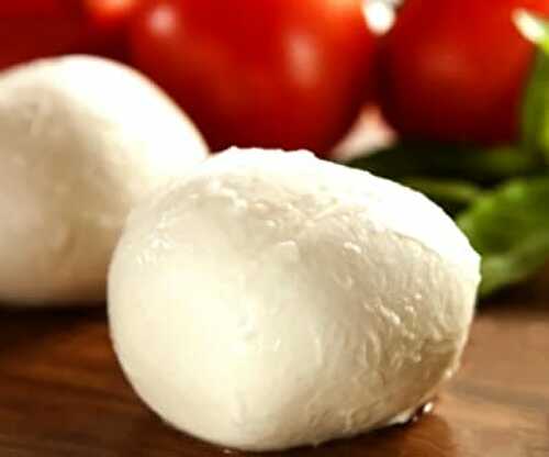 Mozzarella maison facile