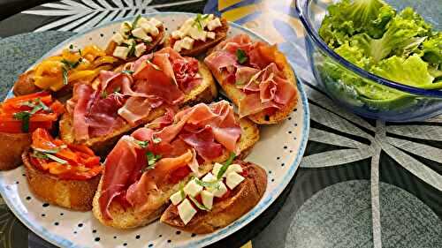 Recette Bruschette