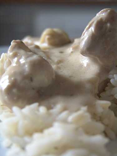 Aiguillettes de poulet à la crème