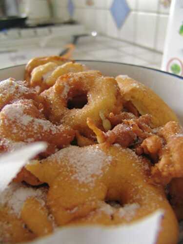 Beignets aux pommes