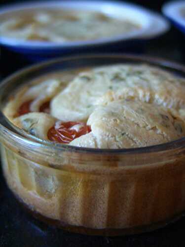 Clafoutis aux tomates cerises