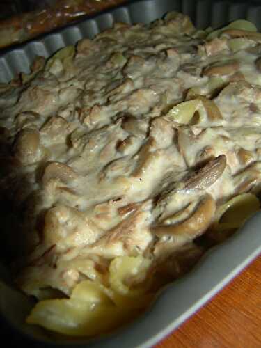 Gratin au thon