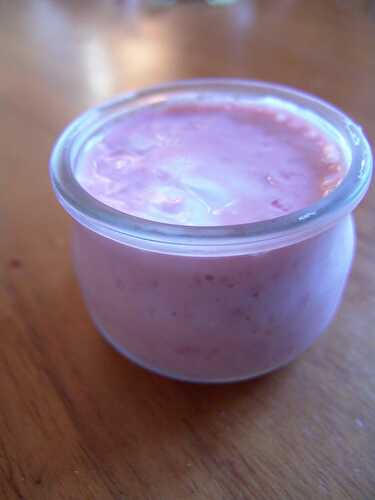 Mousse de fraise