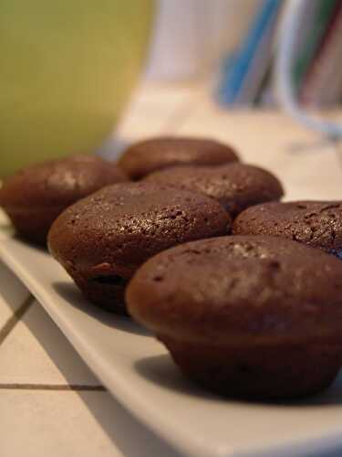 Muffins au coeur de Nutella