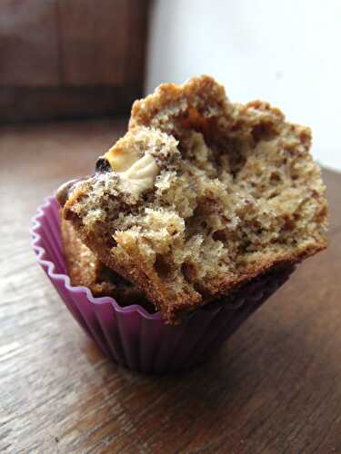 Muffins banane-noix