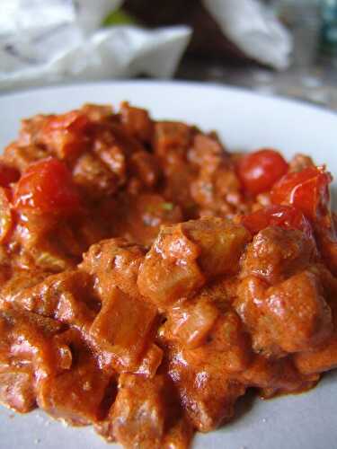 Poêlée de Boeuf façon moussaka