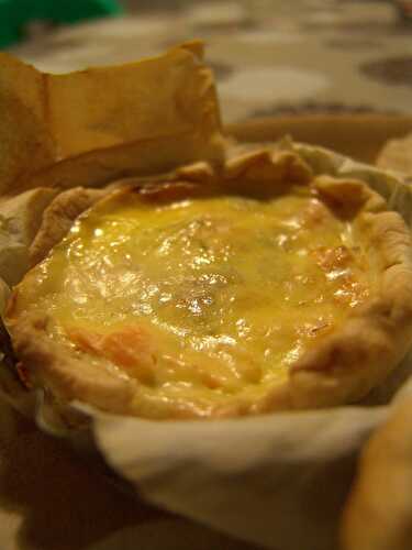 Quiche au saumon