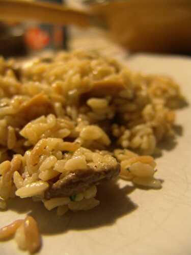 Risotto à la parisienne