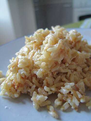 Risotto carotte et vache qui rit