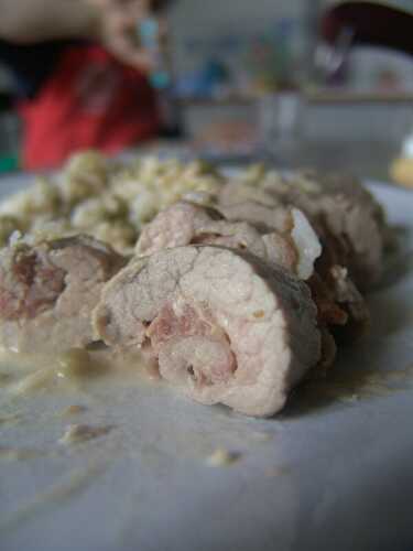 Roulés de veau à la parmesane