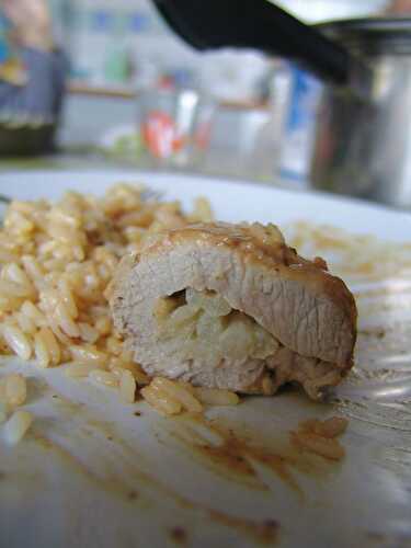 Roulés de veau aux asperges