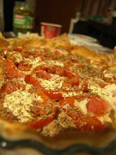 Tarte thon-tomate