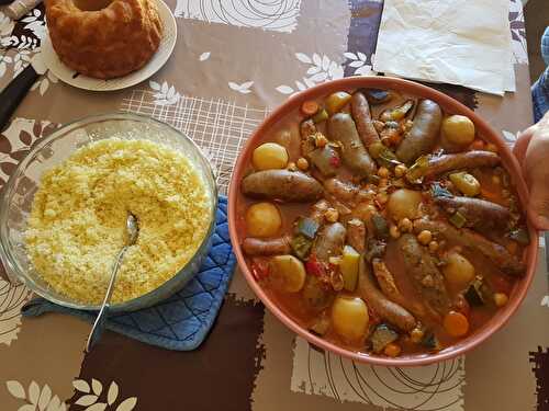 Couscous royal au porc