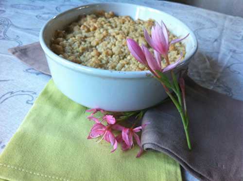 Crumble aux pommes