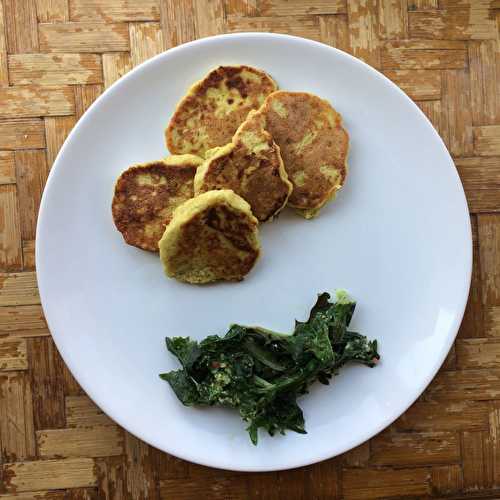 Galettes de chou-fleur au curry