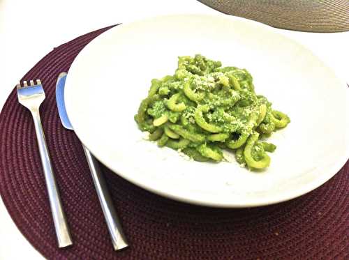 Gramigna alla crema di broccoli e formaggi