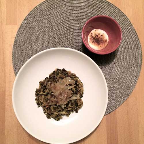 Lentilles et riz à la libanaise