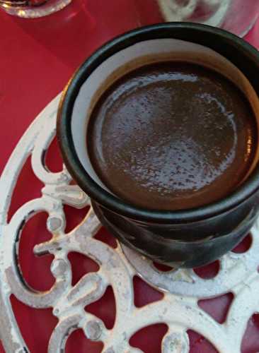 Petits pots de crème au chocolat