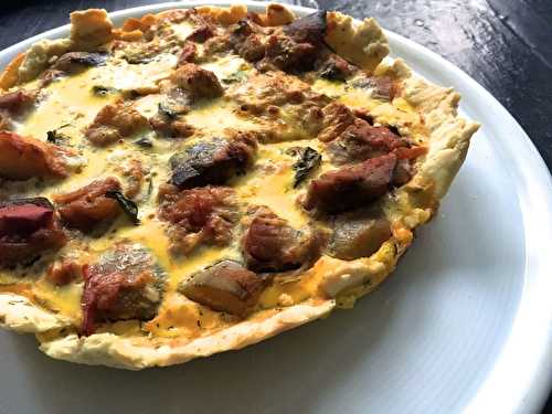 Quiche à la ratatouille