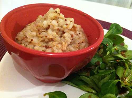 Risotto au thon