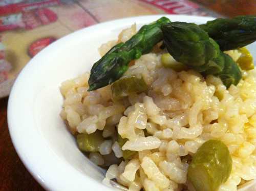 Risotto aux asperges vertes