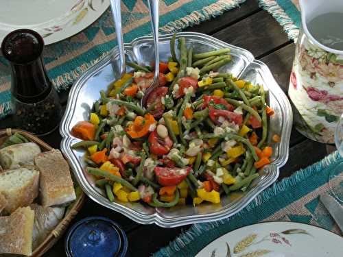 Salade estivale de haricots verts et cocos de Paimpol