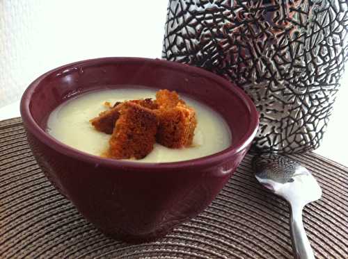 Velouté de panais au pain d'épices