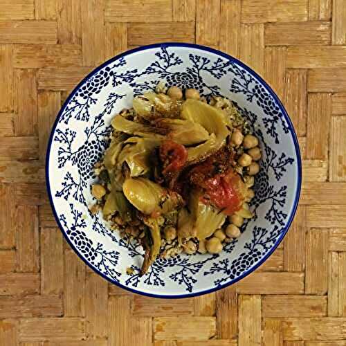Fenouil confit à la tomate 