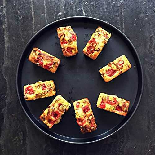 Financiers pistache/griottes