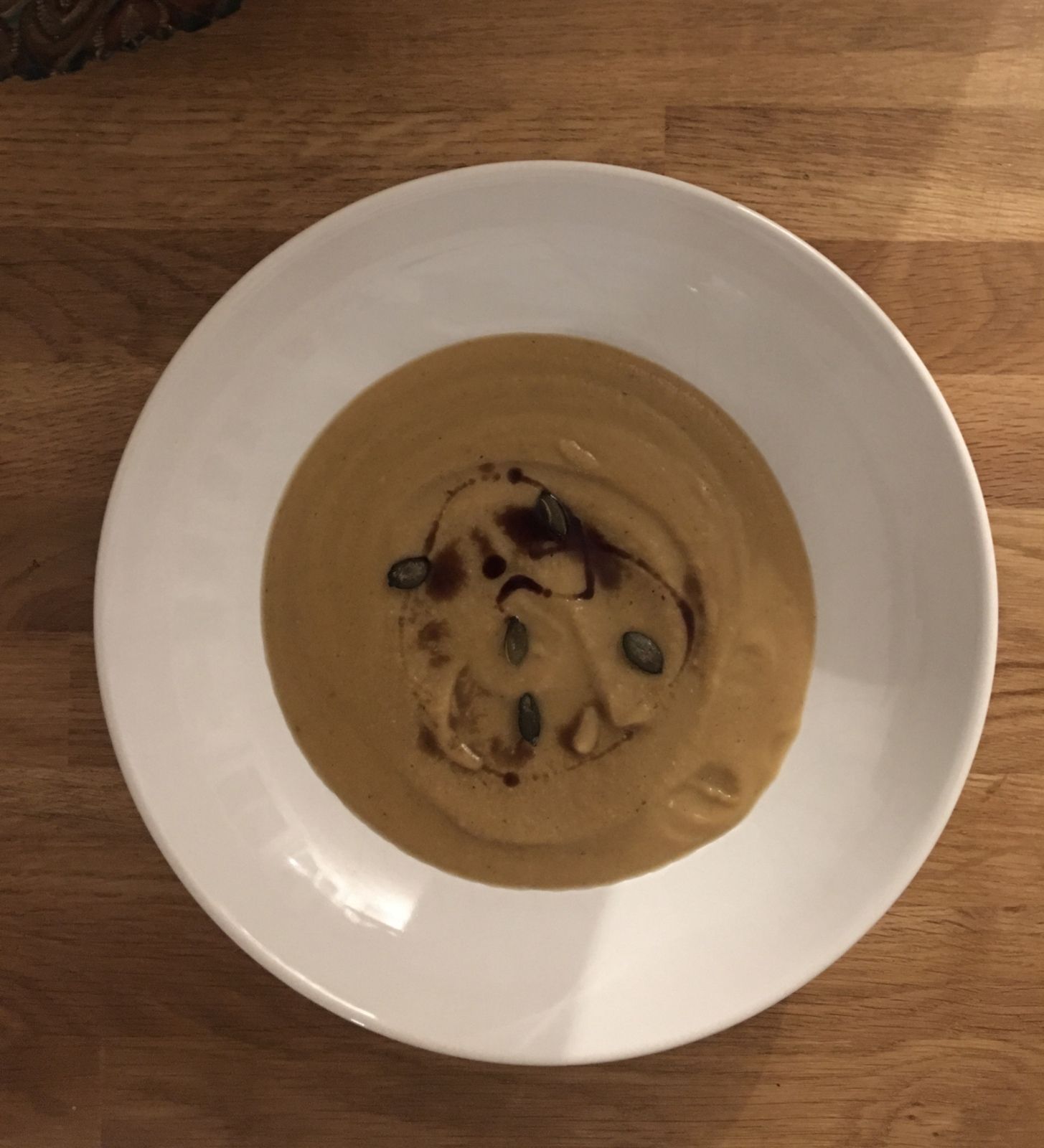 Velouté de fèves séchées au cumin