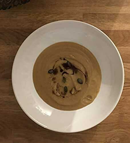 Velouté de fèves séchées au cumin