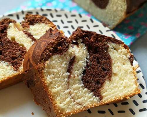 Cake léger marbré Choco-Vanille - Recettes WW