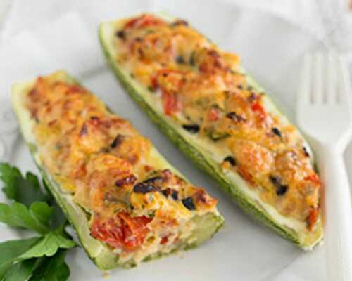 Courgettes Farcies au Jambon WW