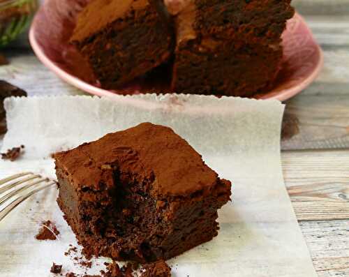 Moelleux au chocolat sans beurre