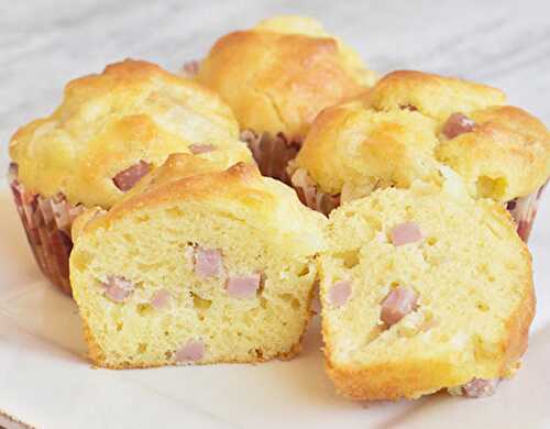 Muffins au fromage et au jambon WW