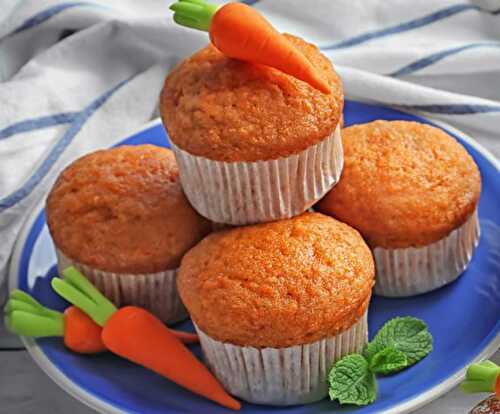 Muffins légers aux carottes WW