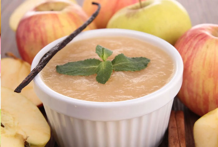 Compote de Pommes à la Vanille