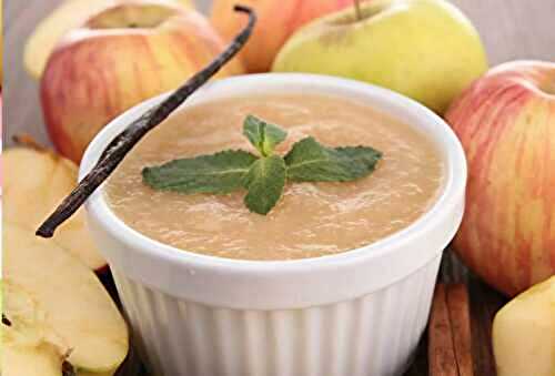 Compote de Pommes à la Vanille