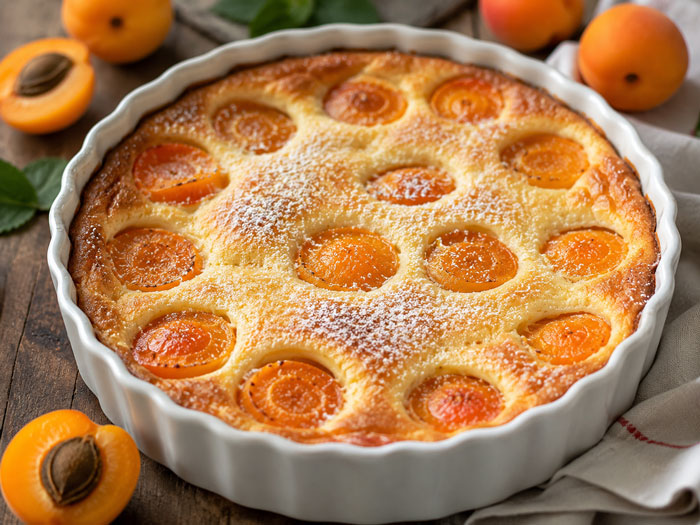 Clafoutis Léger aux Abricots