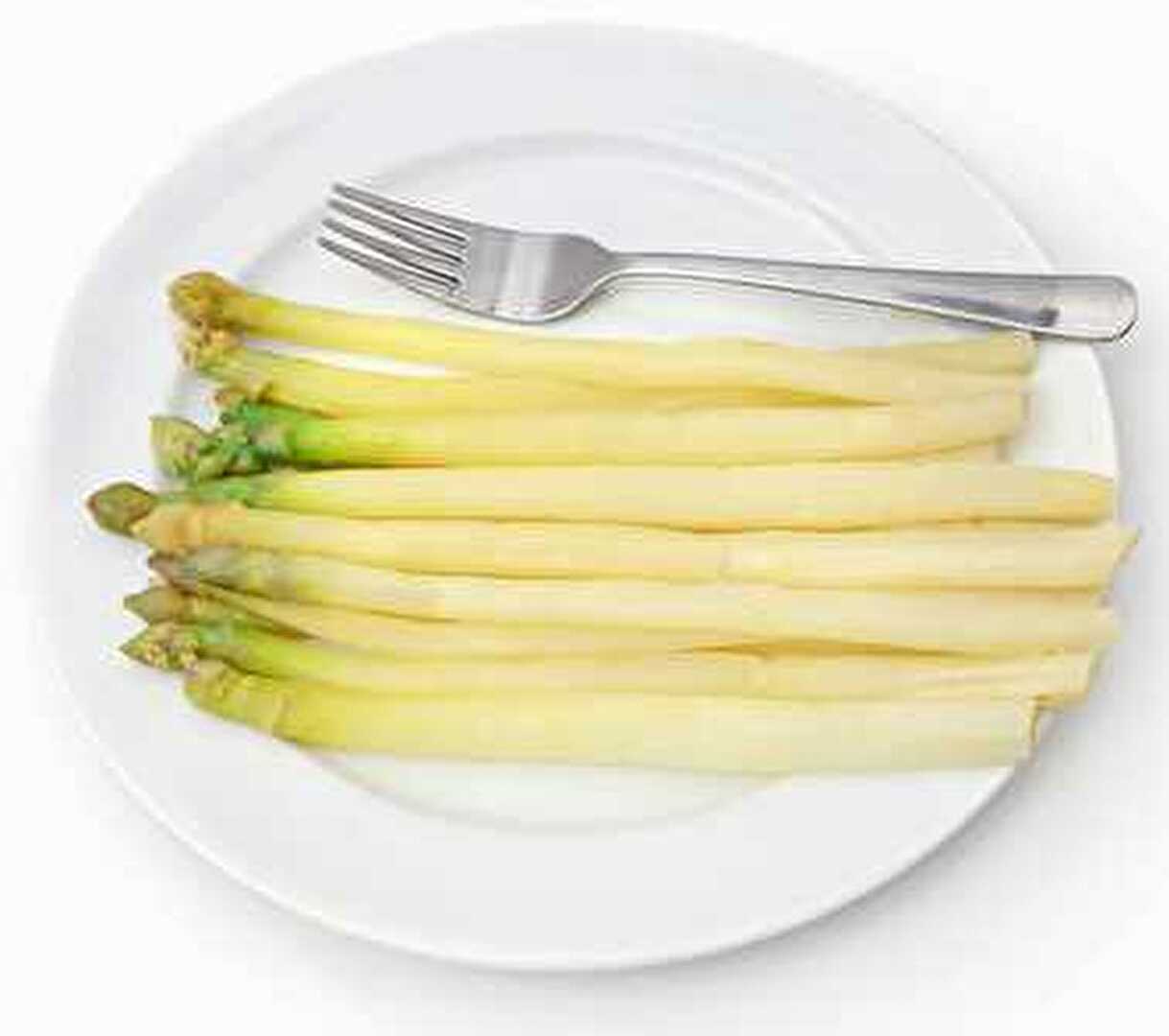 Des asperges blanches parfaites en 8 minutes grâce au Cookeo